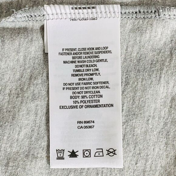 MOUNTAIN HARDWARE MHW Back Logo Long Sleeve T-Shirt Men Large Grey Heather NWT - Picture 7 of 9